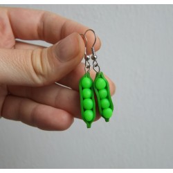 Náušnice hrášek