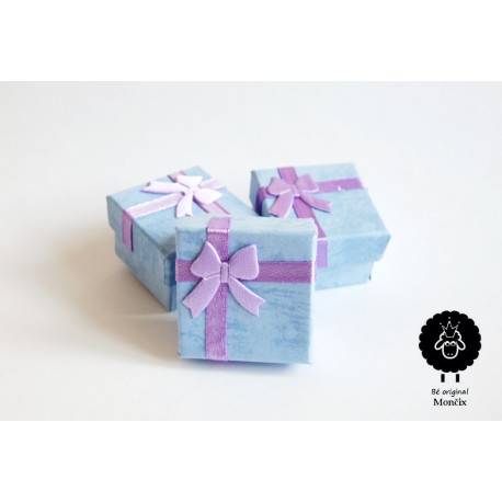 Dárková krabička růžová/modrá