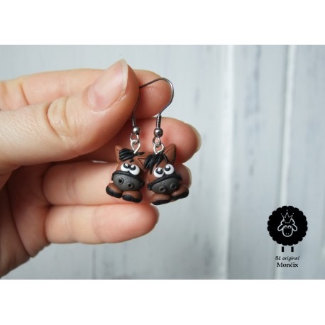 Koně - náušnice nealergenní