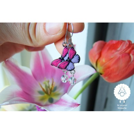 Smalt, ocel, minerál - motýlci