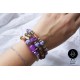 Náramek - fialový