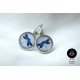 Náušnice "Vážky" 1 - o chirurg. ocel