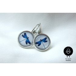 Náušnice "Vážky" 1 - o chirurg. ocel