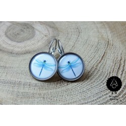 Náušnice "Vážky" 2 - o chirurg. ocel
