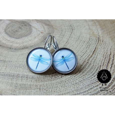 Náušnice "Vážky" 2 - o chirurg. ocel