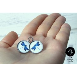 Náušnice "Vážky" 3 - o chirurg. ocel