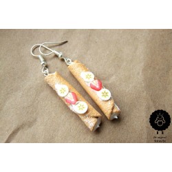 Náušnice „Palačinky“ 5