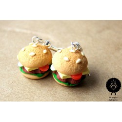 Náušnice „Hamburger“ 13