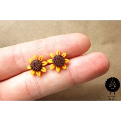 Náušnice „Slunečnice“ 17