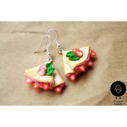 Náušnice „Palačinky“ 3B