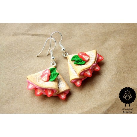 Náušnice „Palačinky“ 3B