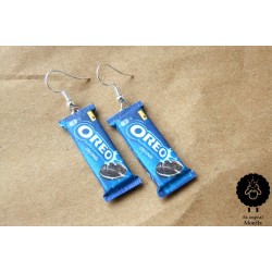 Náušnice „Oreo sušenky“ 7B