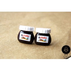 Náušnice „Nutella“ 10B
