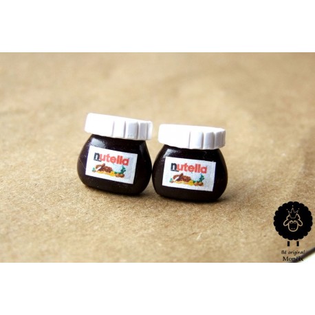 Náušnice „Nutella“ 10B