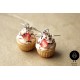 Náušnice „Muffin, cupcake“ 15B