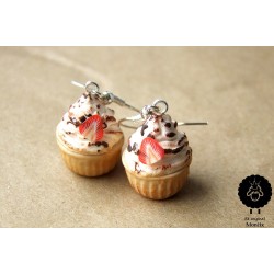 Náušnice „Muffin, cupcake“ 15B