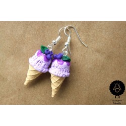 Náušnice „Kopečková zmrzlina“ 20B