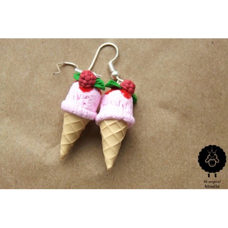 Náušnice „Kopečková zmrzlina“ 20B