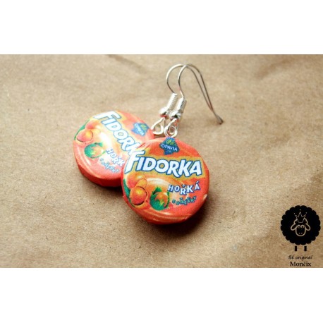 Náušnice „Fidorka hořká“ 27B