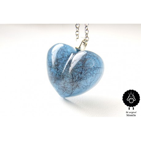 Dětské vlásky SRDCE na památku (ocel)