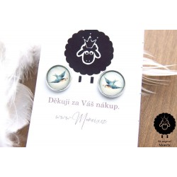 Sýkorkové náušnice 12mm