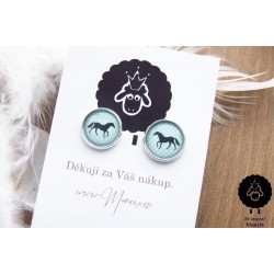 Sýkorky náušnice 12mm