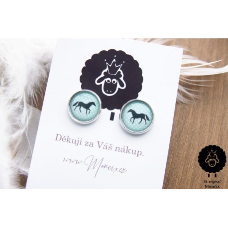 Sýkorky náušnice 12mm