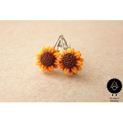 Náušnice „Slunečnice“ 17