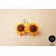 Náušnice „Slunečnice“ 1,2cm