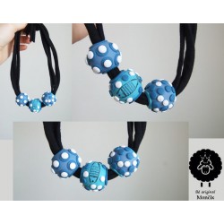 Mozaikový náhrdelník korále