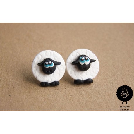 Ovečky pecky náušnice