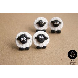 Ovečky pecky náušnice