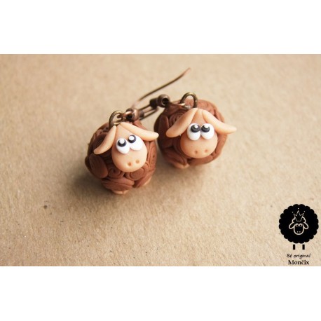 Ovečky visací náušnice