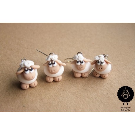 Ovečky visací náušnice