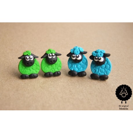 Ovečky pecky náušnice