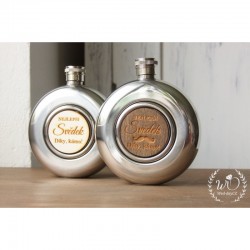 Placatka NA ZAKÁZKU (5oz) Dřevěná DELUXE