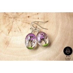 Náušnice Luční květiny 2 barvy na výběr