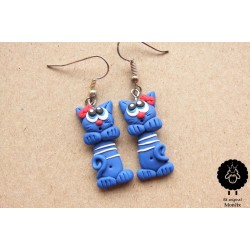 Kočky s mašličkou (2 barvy na výběr)