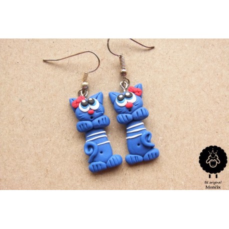 Kočky s mašličkou (2 barvy na výběr)