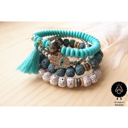 Troj-Náramek Semeno lotosu 2