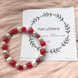 Náramek Paní učitelce (dárkové balení)