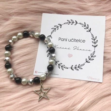 Náramek Paní učitelce hvězda