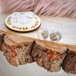 Pampeliškové náušnice Chmýří simple