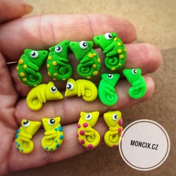 VÝPRODEJ Chameleoni náušnice