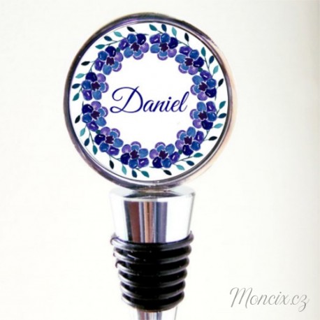 Zátka na víno na přání - "Vaše jméno"