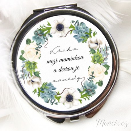 Zrcátko květiny Mamince