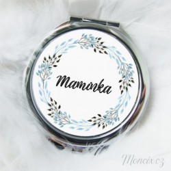 Zrcátko Maminka větvičkový kruh