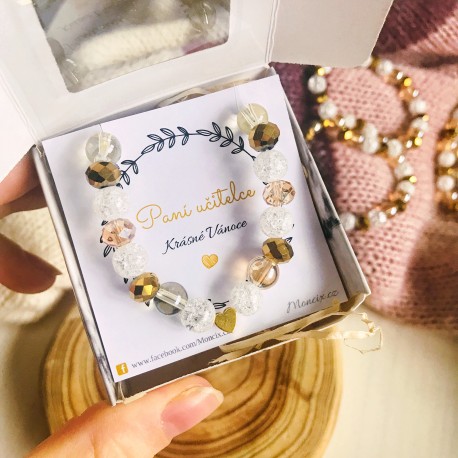 Náramek Deluxe Gold Váš text