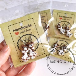 Náušnice Jack russel terier