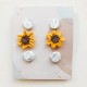 Náušnice reto set - Slunečnice